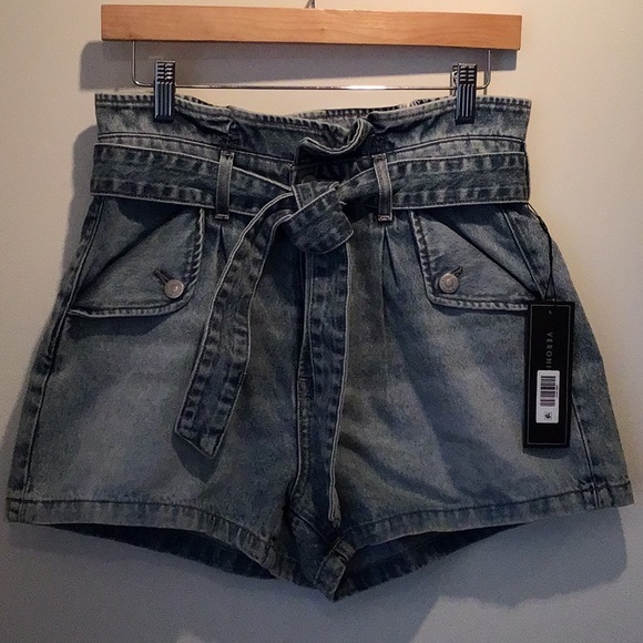Veronica Beard Nori Paperbag Shorts - Picture 6 of 10